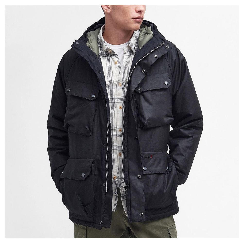 Barbour v sale tech wax jacket